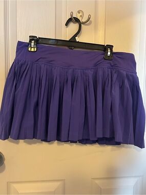 Purple lululemon Pleated Mini Skirt